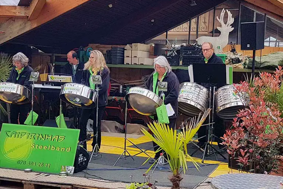 Mehr über die Steelband Caipirinhas erfahren, Musik, Bilder, Fotos, Auftritte, Videos